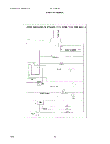 06 - Wiring Schematic parts for Frigidaire Refrigerator FFTR1814QS7B from AppliancePartsPros.com