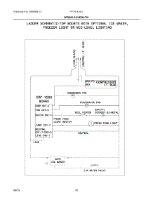 06 - Wiring Schematic parts for Frigidaire Refrigerator FFTR1814QW1 from AppliancePartsPros.com