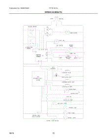 06 - Wiring Schematic parts for Frigidaire Refrigerator FFTR1821QB5A from AppliancePartsPros.com