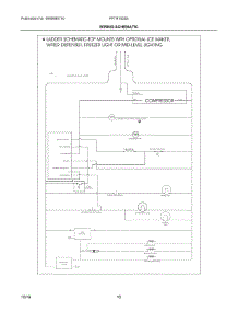 06 - Wiring Schematic parts for Frigidaire Refrigerator FFTR1828SP0 from AppliancePartsPros.com