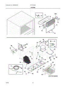 05 - System parts for Frigidaire Refrigerator FFTR1828SS2 from AppliancePartsPros.com