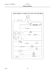 06 - Wiring Schematic parts for Frigidaire Refrigerator FFTR18D2QW5A from AppliancePartsPros.com