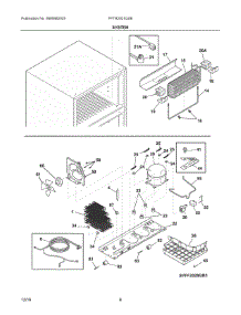 05 - System parts for Frigidaire Refrigerator FFTR2021QS8 from AppliancePartsPros.com