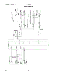 06 - Wiring Schematic parts for Frigidaire Refrigerator FFTR20D2QB2 from AppliancePartsPros.com
