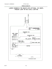 06 - Wiring Schematic parts for Frigidaire Refrigerator FFTR2131QS3 from AppliancePartsPros.com