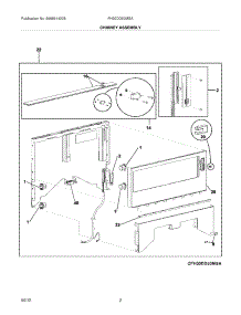 10 - Wiring Schematic parts for Frigidaire Refrigerator FFTR21D2PS6 from AppliancePartsPros.com