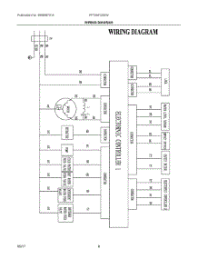 05 - Wiring Diagram parts for Frigidaire Laundry Center FFTW4120SW from AppliancePartsPros.com