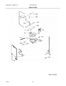 05 - Wash System parts for Frigidaire Dishwasher FGCD2456QF0A from AppliancePartsPros.com