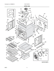 03 - Upper Oven parts for Frigidaire Oven FGET2765PFD from AppliancePartsPros.com