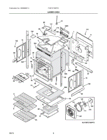 04 - Lower Oven parts for Frigidaire Oven FGET2765PFD from AppliancePartsPros.com