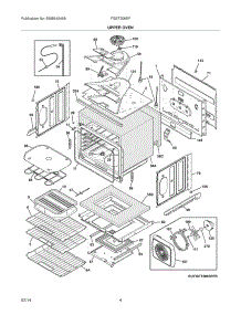 05 - Upper Oven parts for Frigidaire Wall Oven FGET3065PBC from AppliancePartsPros.com