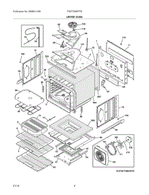 05 - Upper Oven parts for Frigidaire Wall Oven FGET3065PFB from AppliancePartsPros.com
