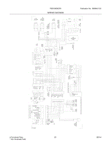 21 - Wiring Diagram parts for Frigidaire Refrigerator FGEX26D6QF0 from AppliancePartsPros.com