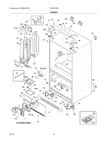 07 - Cabinet parts for Frigidaire Refrigerator FGHB2735NF3 from AppliancePartsPros.com