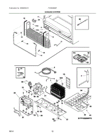 06 - Cooling System parts for Frigidaire Refrigerator FGHB2866PE3 from AppliancePartsPros.com