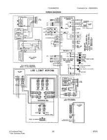 11 - Wiring Diagram parts for Frigidaire Refrigerator FGHB2866PE4 from AppliancePartsPros.com