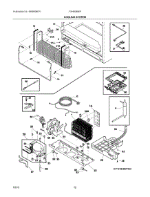 06 - Cooling System parts for Frigidaire Refrigerator FGHB2866PE5A from AppliancePartsPros.com