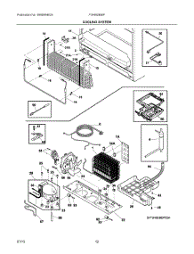 06 - Cooling System parts for Frigidaire Refrigerator FGHB2866PE7A from AppliancePartsPros.com