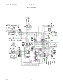 18 - Wiring Schematic parts for Frigidaire Refrigerator FGHB2866PF1 from AppliancePartsPros.com
