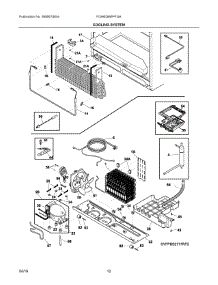 06 - Cooling System parts for Frigidaire Refrigerator FGHB2866PFGA from AppliancePartsPros.com
