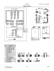11 - Wiring Diagram parts for Frigidaire Refrigerator FGHB2866PFNA from AppliancePartsPros.com