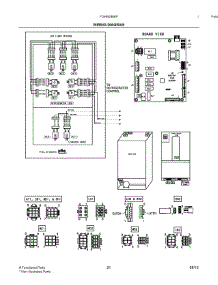11 - Wiring Diagram parts for Frigidaire Refrigerator FGHB2866PPAA from AppliancePartsPros.com