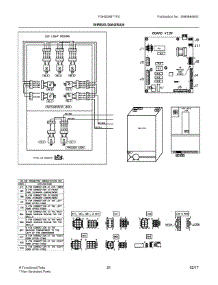 11 - Wiring Diagram parts for Frigidaire Refrigerator FGHB2867TF0 from AppliancePartsPros.com