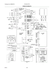 20 - Wiring Schematic parts for Frigidaire Refrigerator FGHC2331PF2 from AppliancePartsPros.com