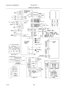 20 - Wiring Schematic parts for Frigidaire Refrigerator FGHC2331PF7 from AppliancePartsPros.com