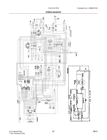 12 - Wiring Diagram parts for Frigidaire Refrigerator FGHC2331PF8 from AppliancePartsPros.com