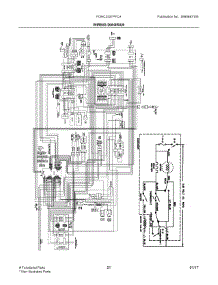 12 - Wiring Diagram parts for Frigidaire Refrigerator FGHC2331PFCA from AppliancePartsPros.com