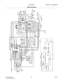 21 - Wiring Diagram parts for Frigidaire Refrigerator FGHC2355PF4 from AppliancePartsPros.com