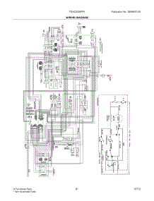 21 - Wiring Diagram parts for Frigidaire Refrigerator FGHC2355PF5 from AppliancePartsPros.com