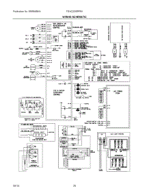 11 - Wiring Schematic parts for Frigidaire Refrigerator FGHC2355PF9A from AppliancePartsPros.com