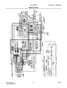 12 - Wiring Diagram parts for Frigidaire Refrigerator FGHC2355PF9A from AppliancePartsPros.com
