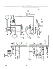 11 - Wiring Schematic parts for Frigidaire Refrigerator FGHC2355PFAB from AppliancePartsPros.com