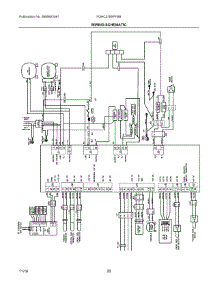 11 - Wiring Schematic parts for Frigidaire Refrigerator FGHC2355PFBB from AppliancePartsPros.com