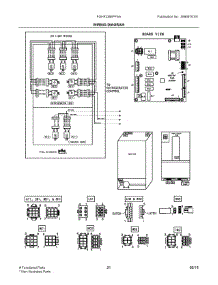 11 - Wiring Diagram parts for Frigidaire Refrigerator FGHF2366PFAA from AppliancePartsPros.com
