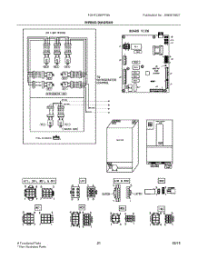 11 - Wiring Diagram parts for Frigidaire Refrigerator FGHF2366PFBA from AppliancePartsPros.com