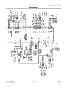 11 - Wiring Diagram parts for Frigidaire Refrigerator FGHF2366PFDA from AppliancePartsPros.com