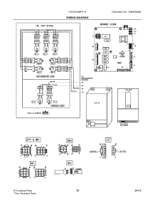 10 - Wiring Diagram parts for Frigidaire Refrigerator FGHG2366PF1A from AppliancePartsPros.com