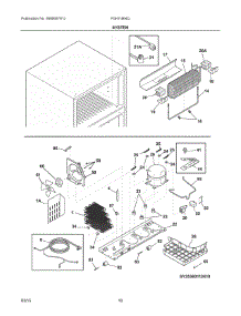 05 - System parts for Frigidaire Refrigerator FGHI1864QF0 from AppliancePartsPros.com