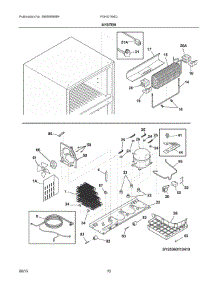 05 - System parts for Frigidaire Refrigerator FGHI2164QP0 from AppliancePartsPros.com