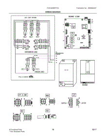 10 - Wiring Diagram parts for Frigidaire Refrigerator FGHN2866PFEA from AppliancePartsPros.com