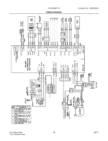 10 - Wiring Diagram parts for Frigidaire Refrigerator FGHN2866PFFA from AppliancePartsPros.com