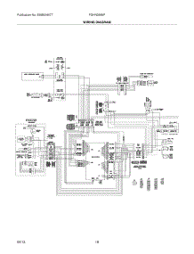 16 - Wiring Diagram parts for Frigidaire Refrigerator FGHN2866PP1 from AppliancePartsPros.com