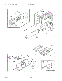 11 - Controls parts for Frigidaire Refrigerator FGHS2355PF1 from AppliancePartsPros.com