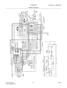 21 - Wiring Diagram parts for Frigidaire Refrigerator FGHS2355PF2 from AppliancePartsPros.com