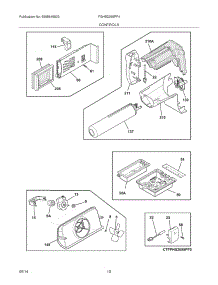 11 - Controls parts for Frigidaire Refrigerator FGHS2355PF4 from AppliancePartsPros.com