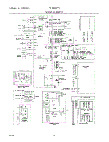 20 - Wiring Schematic parts for Frigidaire Refrigerator FGHS2355PF4 from AppliancePartsPros.com